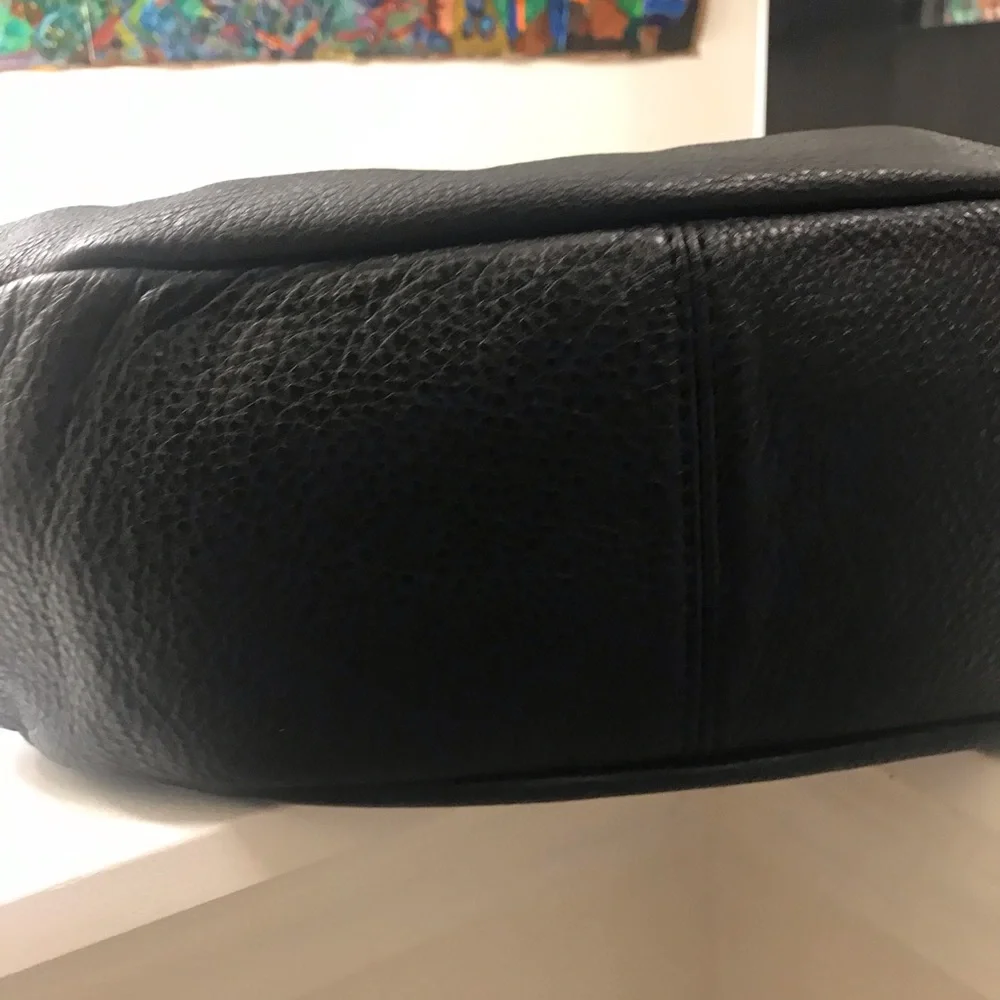 Marc Jacob Tote Hobo Black Leather Women's Bag - Picture 15 of 16